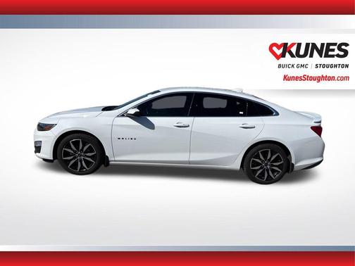 Summit White 2022 Chevrolet Malibu FWD RS