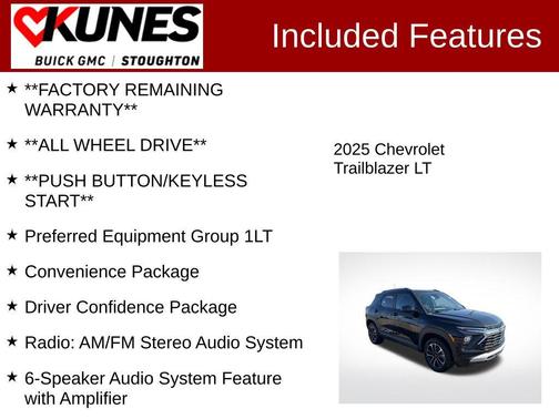 2025 Chevrolet Trailblazer LT