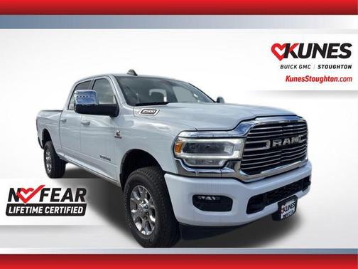 Bright White Clearcoat 2024 RAM 2500 Laramie Crew Cab 4x4 6'4' Box