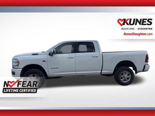 Bright White Clearcoat 2024 RAM 2500 Laramie Crew Cab 4x4 6'4' Box