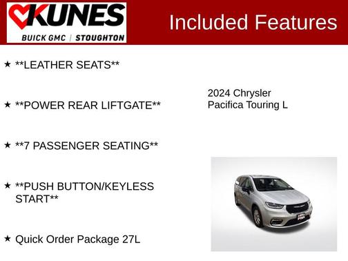 2024 Chrysler Pacifica Touring L