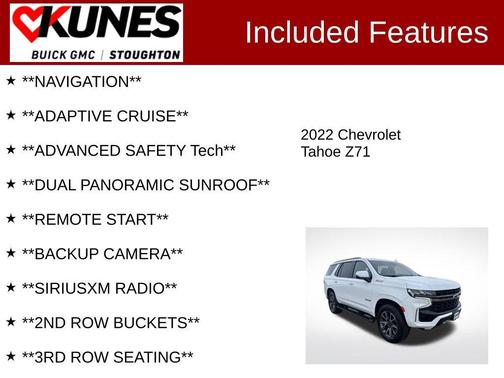 2022 Chevrolet Tahoe 4WD Z71