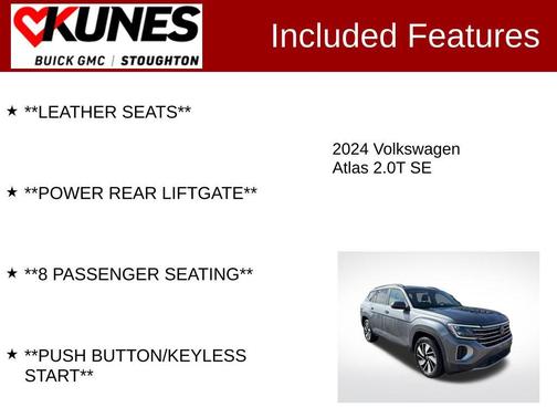 2024 Volkswagen Atlas 2.0T SE w/Technology