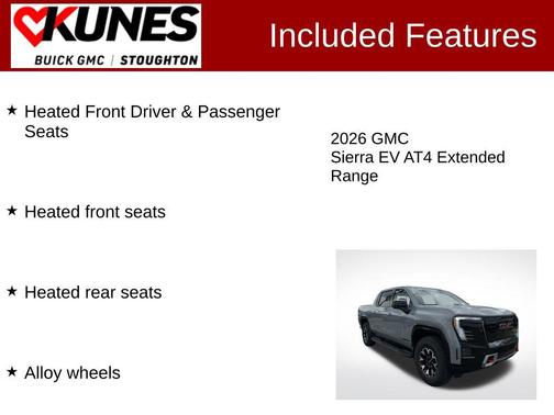 2026 GMC Sierra EV Extended Range AT4