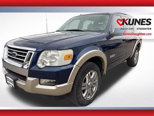 Dark Blue Pearl Clearcoat Metallic 2007 Ford Explorer Eddie Bauer