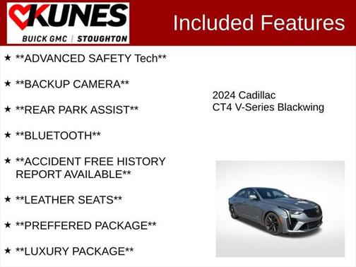 2024 Cadillac CT4-V V-Series Blackwing