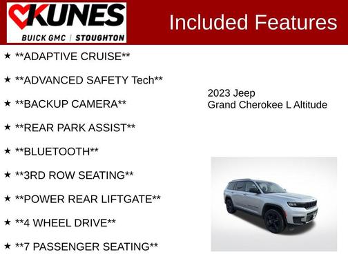 2023 Jeep Grand Cherokee L Altitude