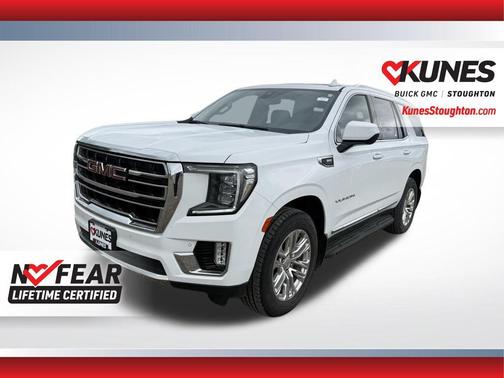 Summit White 2022 GMC Yukon SLT