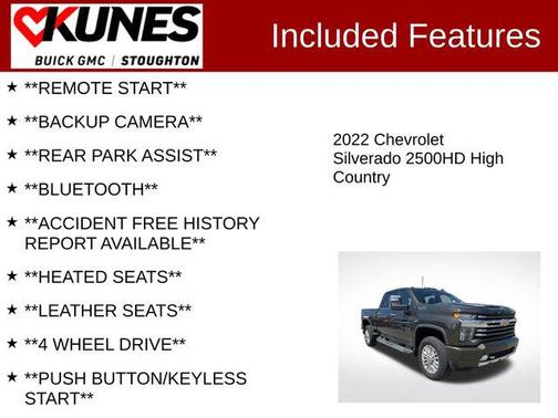2022 Chevrolet Silverado 2500 High Country
