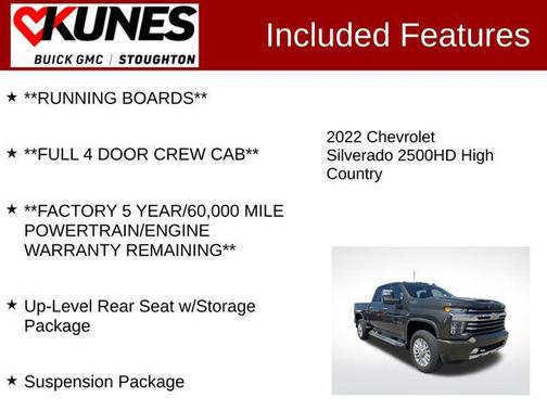 2022 Chevrolet Silverado 2500 High Country