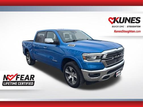 Hydro Blue Pearlcoat 2022 RAM 1500 Laramie