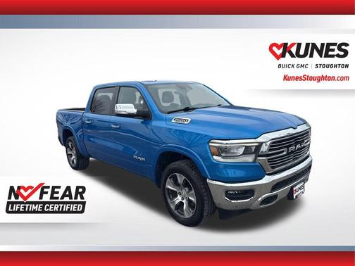 Hydro Blue Pearlcoat 2022 RAM 1500 Laramie