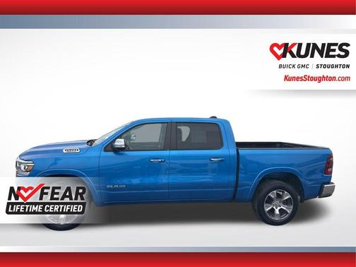 Hydro Blue Pearlcoat 2022 RAM 1500 Laramie