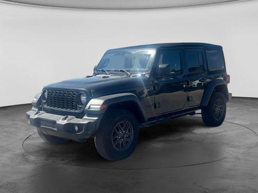 Black Clearcoat 2024 Jeep Wrangler Sport S