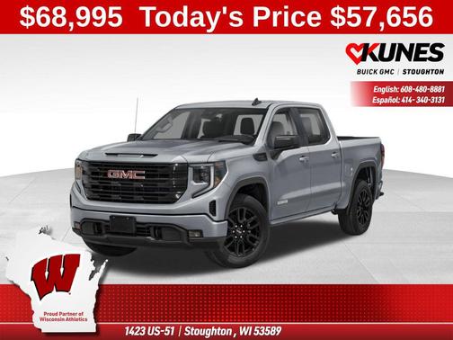 Sterling Metallic 2026 GMC Sierra 1500 Elevation
