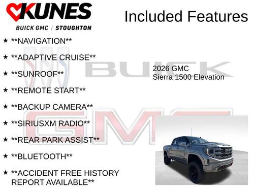 Sterling Metallic 2026 GMC Sierra 1500 Elevation