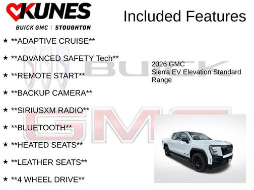 2026 GMC Sierra EV Standard Range Elevation