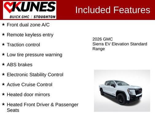 2026 GMC Sierra EV Standard Range Elevation