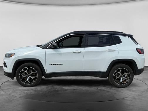 Bright White Clearcoat 2025 Jeep Compass Limited