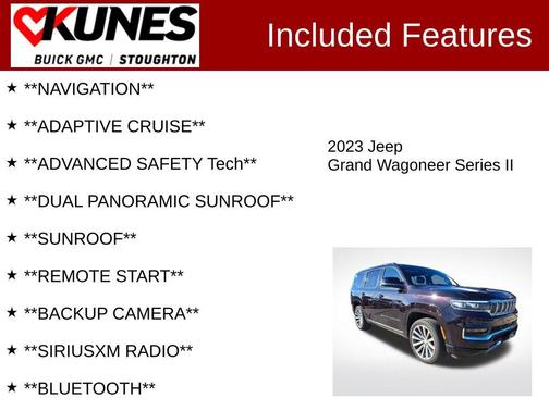 2023 Jeep Grand Wagoneer Series II 4x4