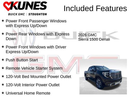 Onyx Black 2026 GMC Sierra 1500 Denali