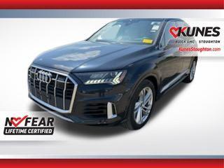 Blue Metallic 2023 Audi Q7 55 Prestige
