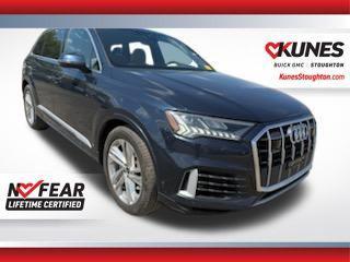 Blue Metallic 2023 Audi Q7 55 Prestige