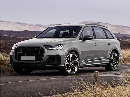 Blue Metallic 2023 Audi Q7 55 Prestige