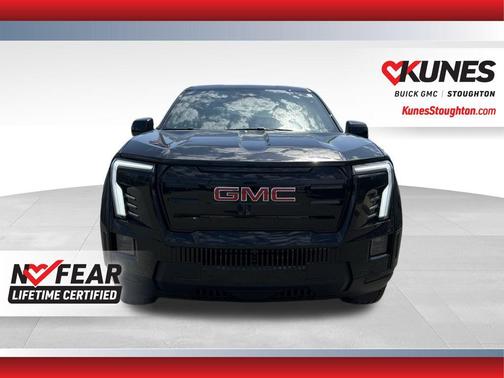 Onyx Black 2026 GMC Sierra EV Standard Range Elevation