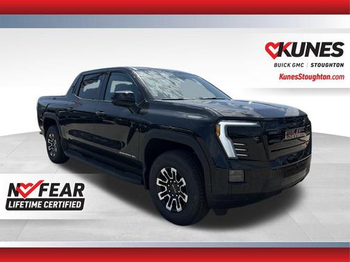 Onyx Black 2026 GMC Sierra EV Standard Range Elevation