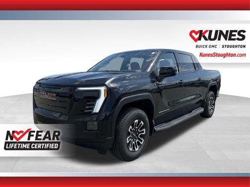 Onyx Black 2026 GMC Sierra EV Standard Range Elevation