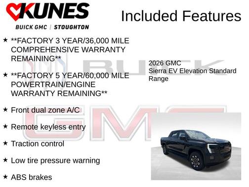 2026 GMC Sierra EV Standard Range Elevation