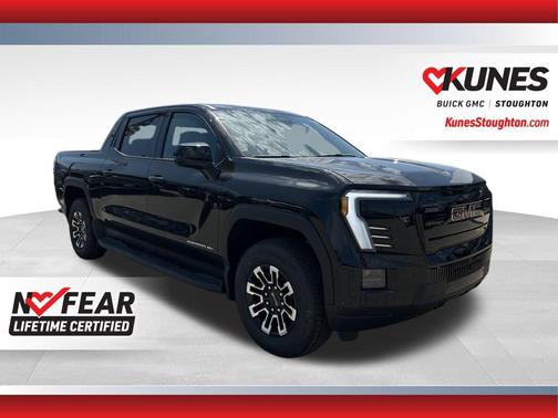 Onyx Black 2026 GMC Sierra EV Standard Range Elevation