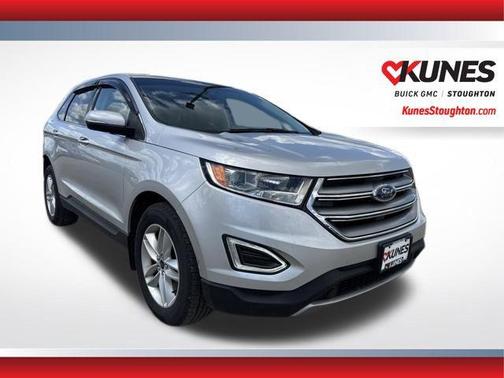 Ingot Silver Metallic 2016 Ford Edge SEL