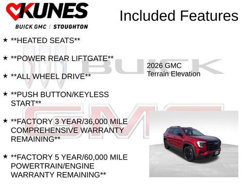 2026 GMC Terrain AWD Elevation