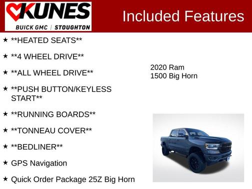 2020 RAM 1500 Big Horn/Lone Star