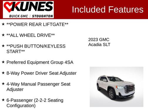 2023 GMC Acadia AWD SLT