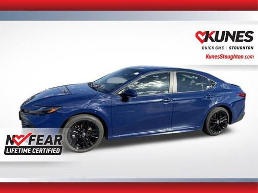 Blue 2025 Toyota Camry SE