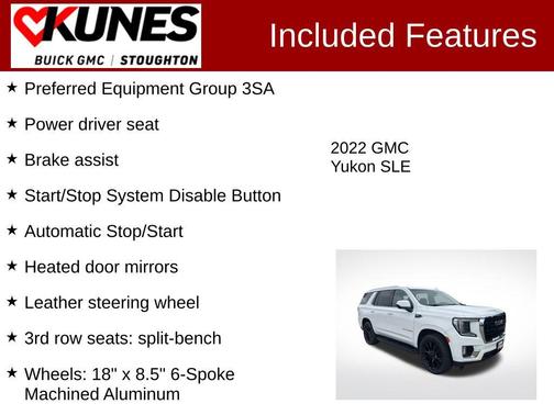 2022 GMC Yukon SLE