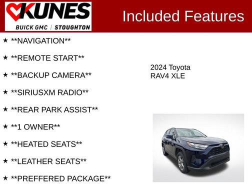 Blueprint 2024 Toyota RAV4 XLE