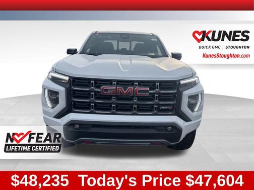 Summit White 2026 GMC Canyon AT4