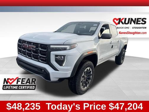 Summit White 2026 GMC Canyon AT4