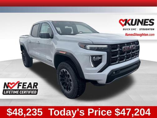 Summit White 2026 GMC Canyon AT4