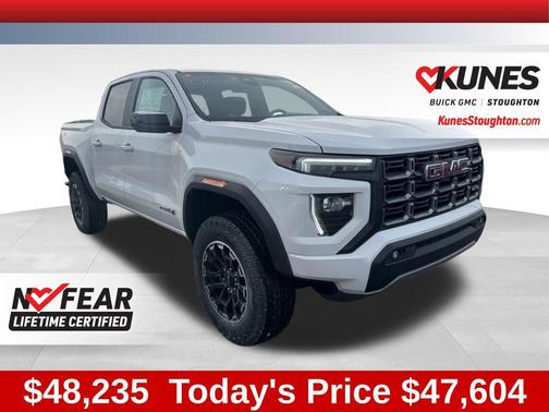 Summit White 2026 GMC Canyon AT4