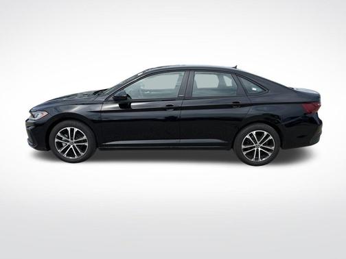 Deep Black 2025 Volkswagen Jetta 1.5T Sport