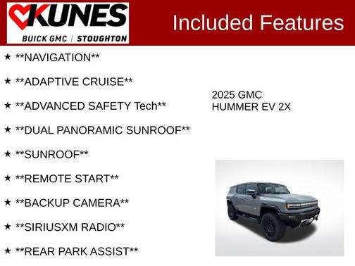 2025 GMC HUMMER EV SUV 2X