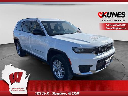 Bright White Clearcoat 2024 Jeep Grand Cherokee L Laredo