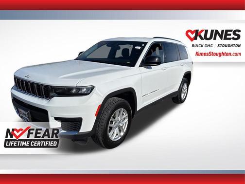 Bright White Clearcoat 2024 Jeep Grand Cherokee L Laredo
