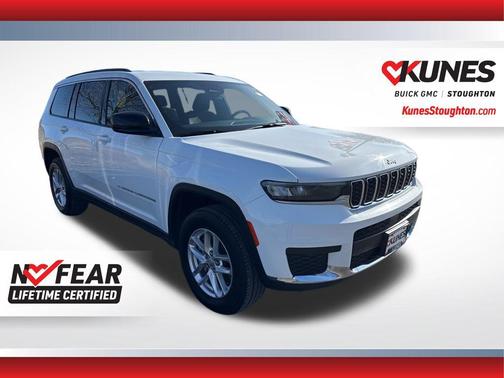 Bright White Clearcoat 2024 Jeep Grand Cherokee L Laredo
