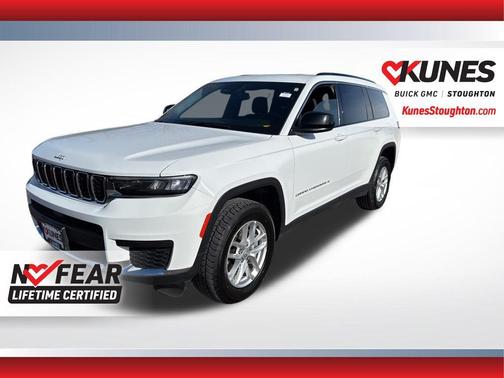 Bright White Clearcoat 2024 Jeep Grand Cherokee L Laredo